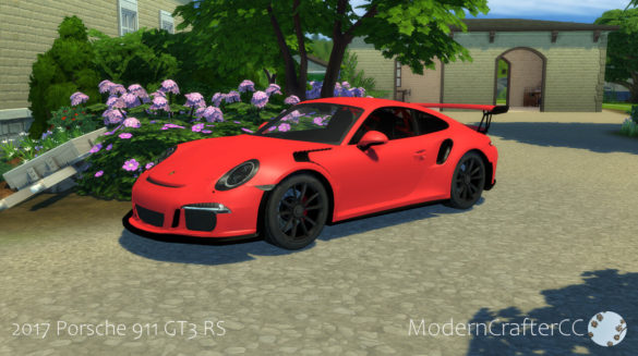 Sims 4 2017 Porsche 911 GT3 RS