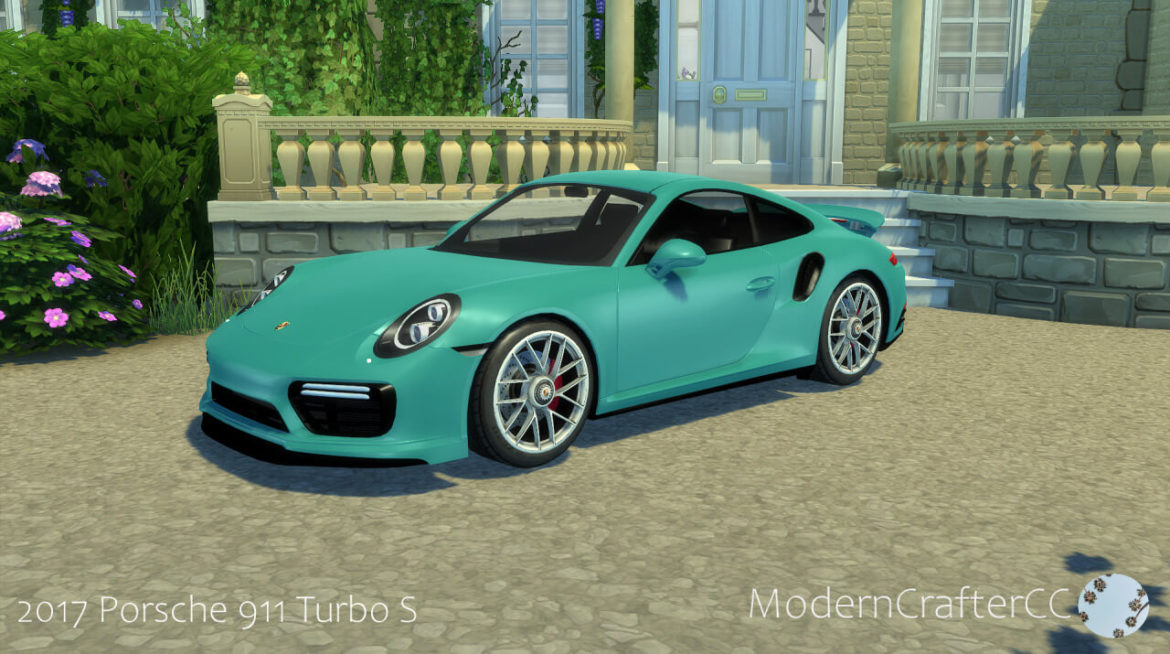 Sims 4 2017 Porsche 911 Turbo S