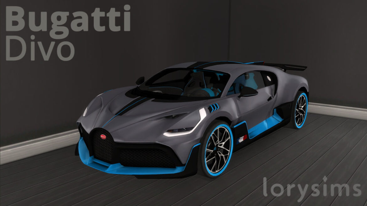 Sims 4 2019 Bugatti Divo