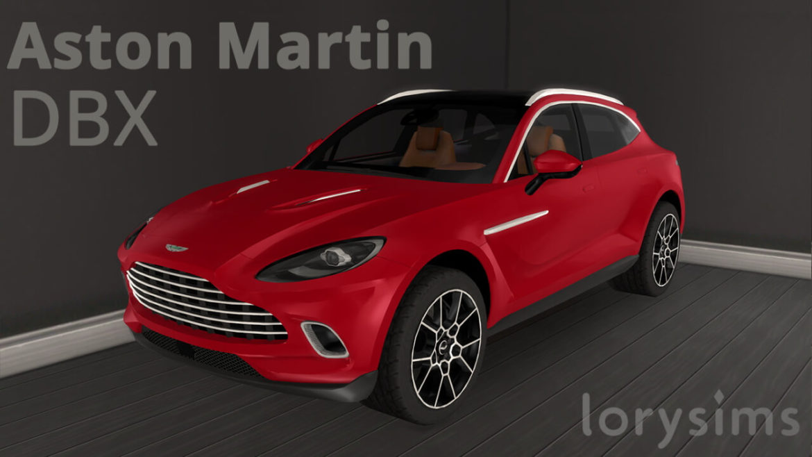Sims 4 2021 Aston Martin DBX from Lory Sims