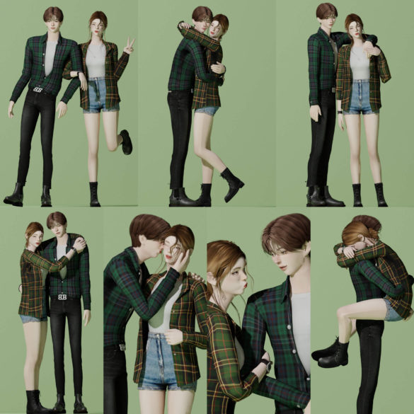 Sims 4 235you and i we got so high poses