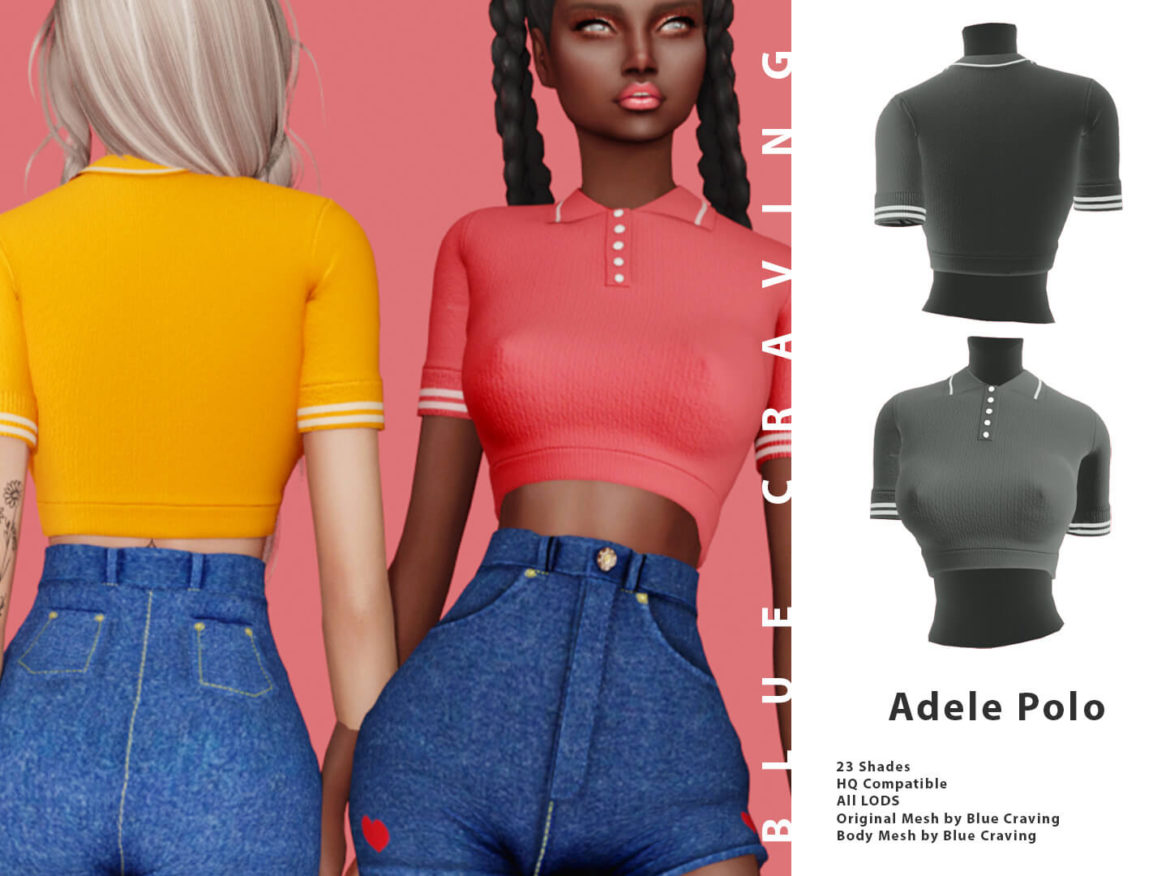 sims 4 adele polo