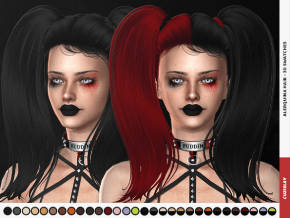 Sims 4 Alerquina Hair