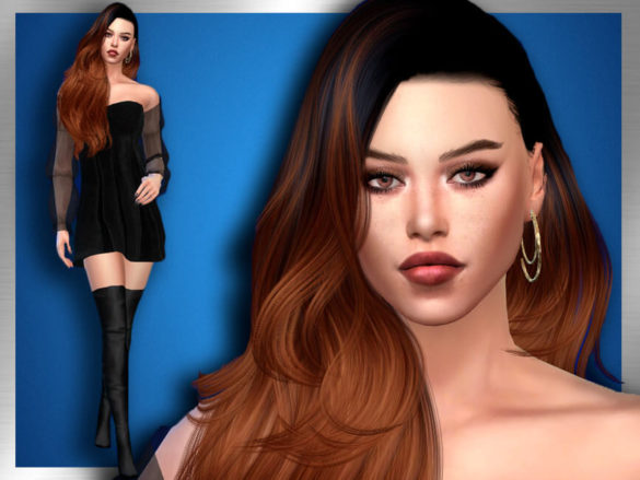 Sims 4 Alexa Rymer by DarkWave14