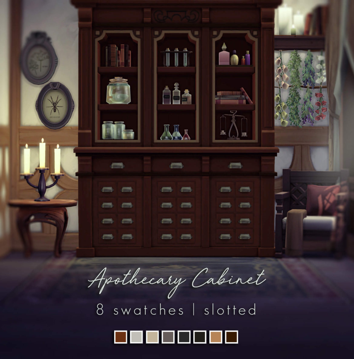 Sims 4 apothecary cabinet simblreen
