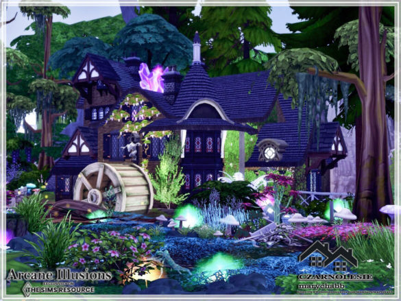 Sims 4 Arcane Illusions Czarnolesie