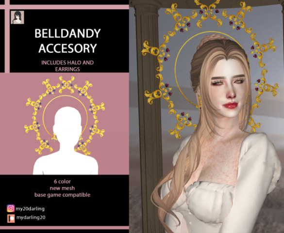 Sims 4 belldandy accessory new accessory set now