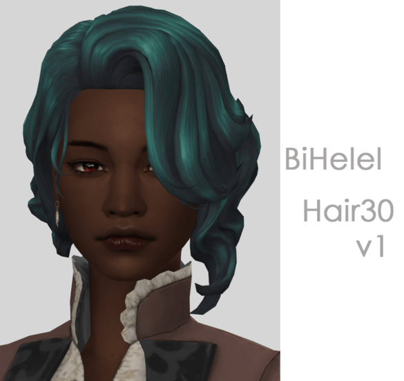 Sims 4 BiHelel Hair