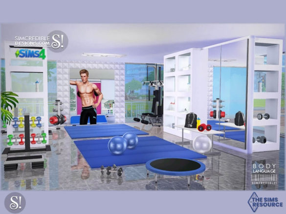 Sims 4 Body Language by SIMcredible! from TSR