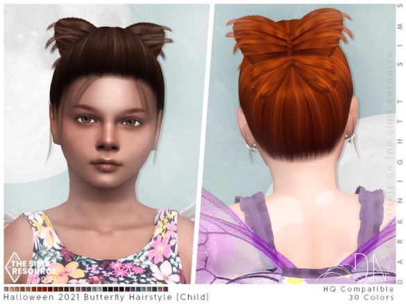 Butterfly Hairstyle [Child] by DarkNighTt