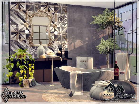 Sims 4 CALA – Bathroom by marychabb