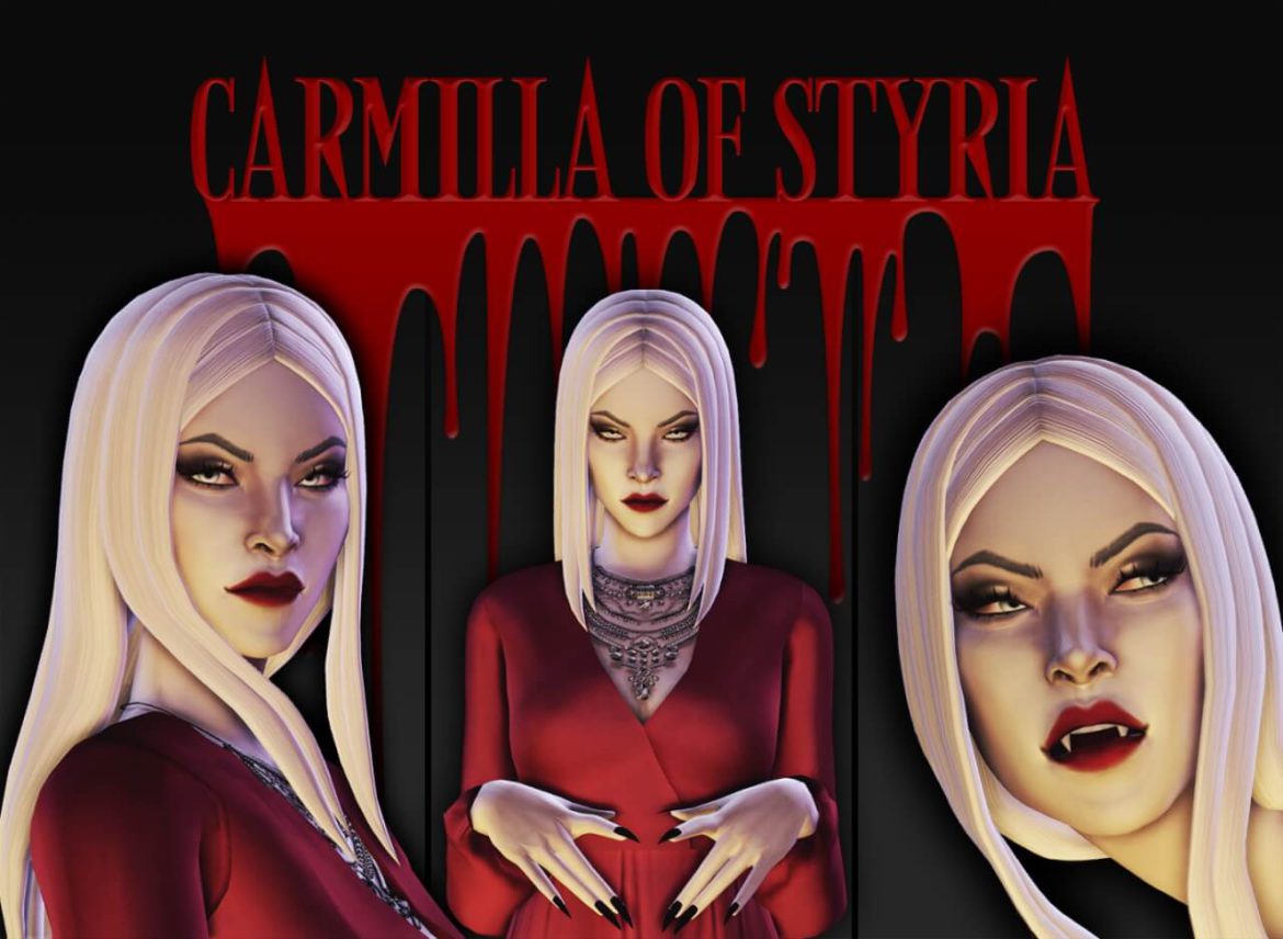 Sims 4 Carmilla of Styria by Miss Ruby Bird
