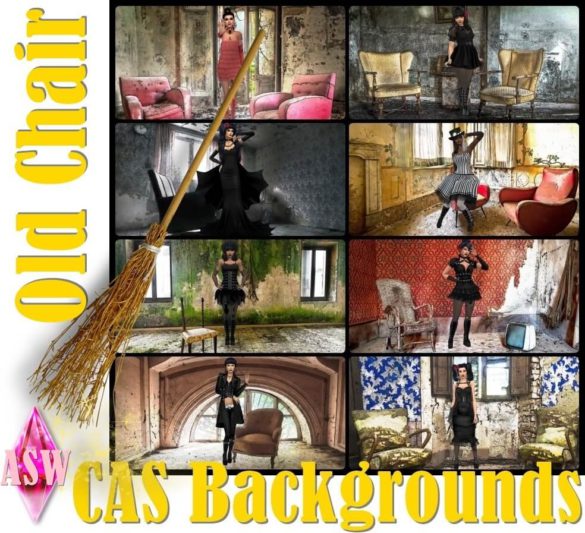 Sims 4 cas backgrounds old chair download free