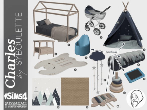Sims 4 CHARLES TODDLER CC – The Sims 4