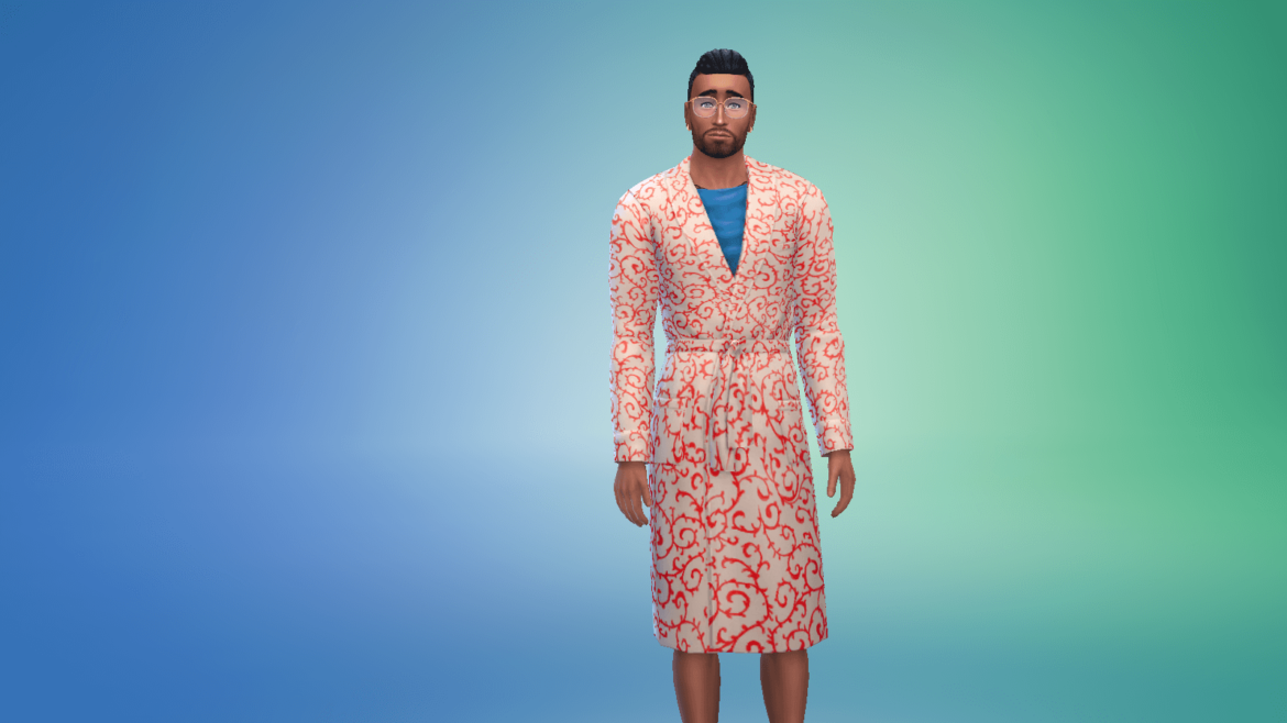 Sims 4 Clockwork Orange Robe