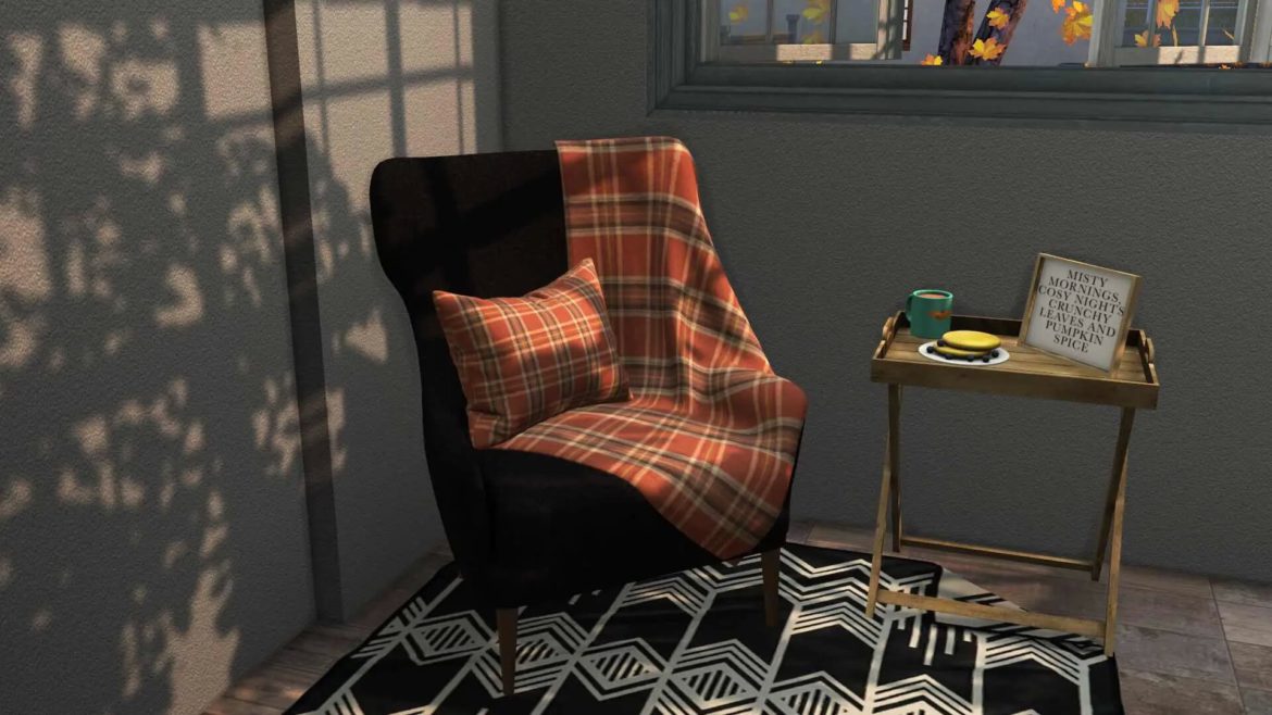 Sims 4 Cozy Autumn Seating by Sunkissedlilacs