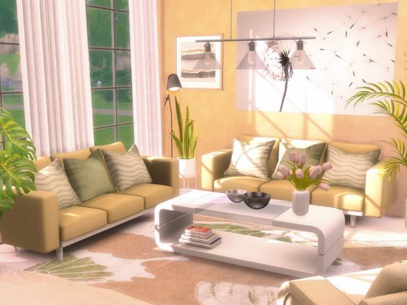 Sims 4 Cozy Living by Flubs79