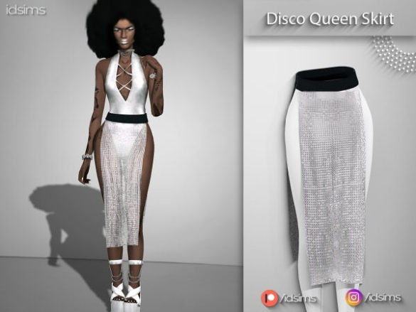 Sims 4 Dico Queen Skirt