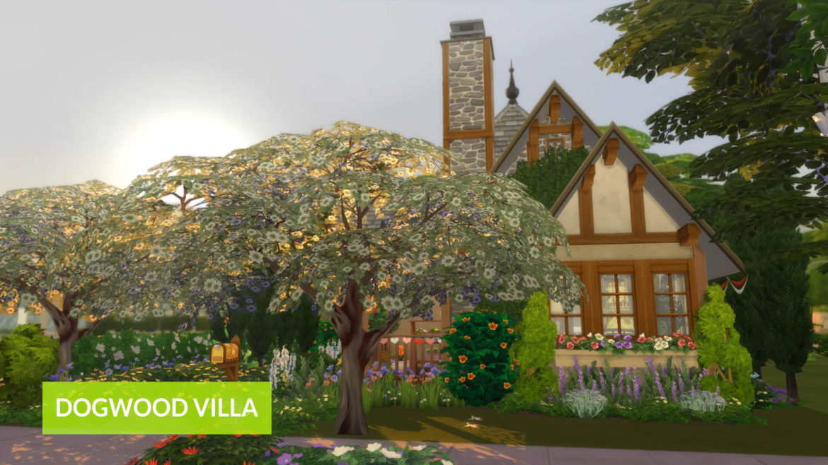 Sims 4 Dogwood Villa – TS4 – NO CC