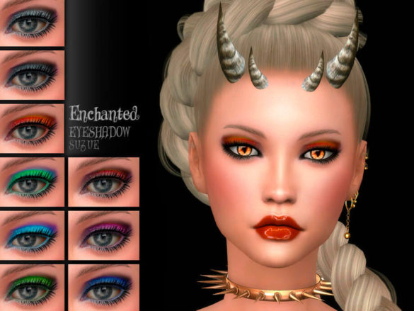 Sims 4 Enchanted Eyeshadow N19 by Suzue – TSR