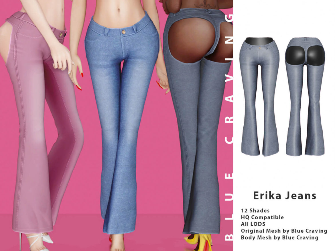 sims 4 erika jeans