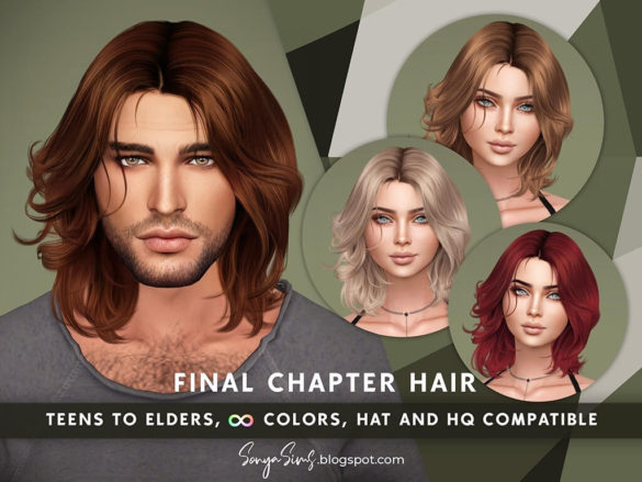 Sims 4 final chapter hair