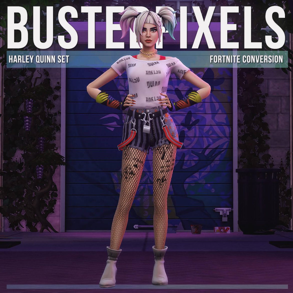 Fortnite Harley Quinn Set Conversion Edit