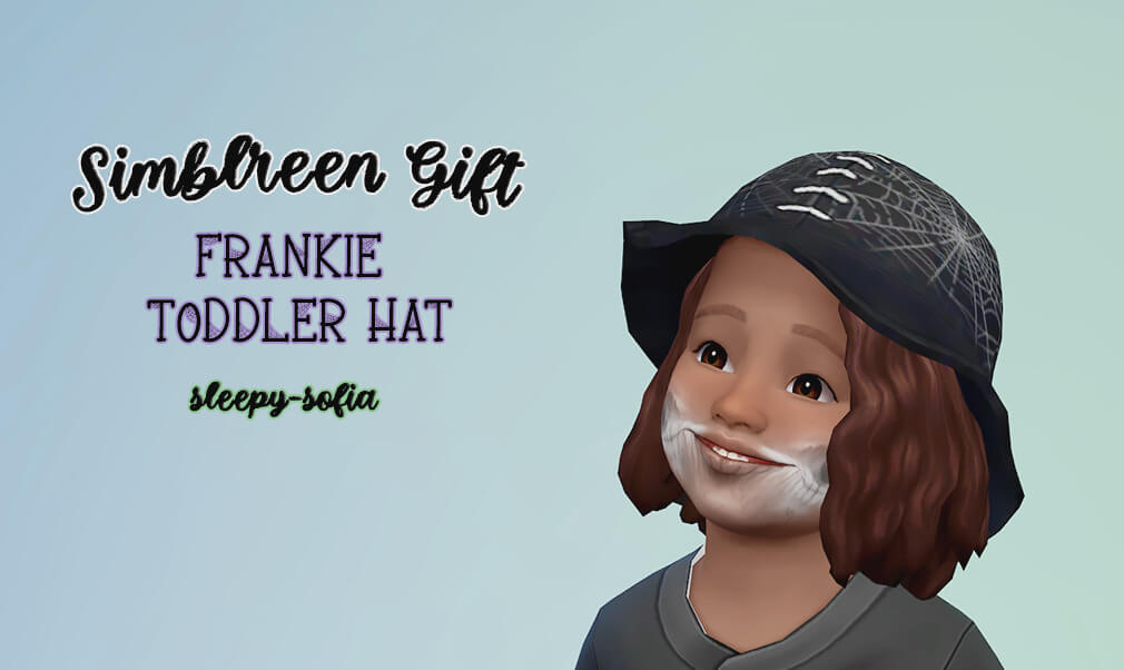 Sims 4 Frankie toddler hat - Best Sims Mods