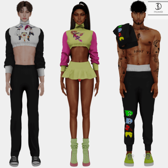 Sims 4 Gamer’s Collection 2000’s
