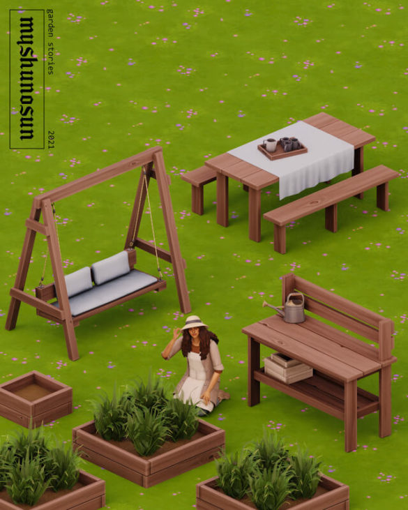 Sims 4 garden stories 7 items