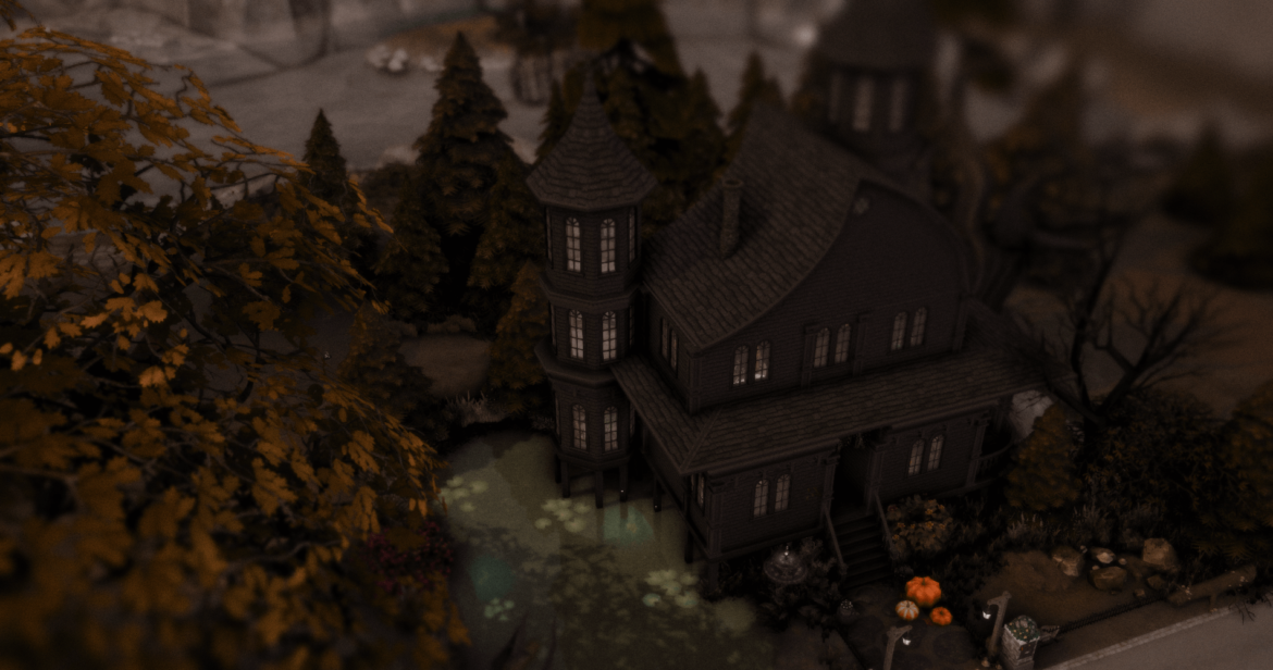 Sims 4 garlic fortress forgotten hollow 30×20