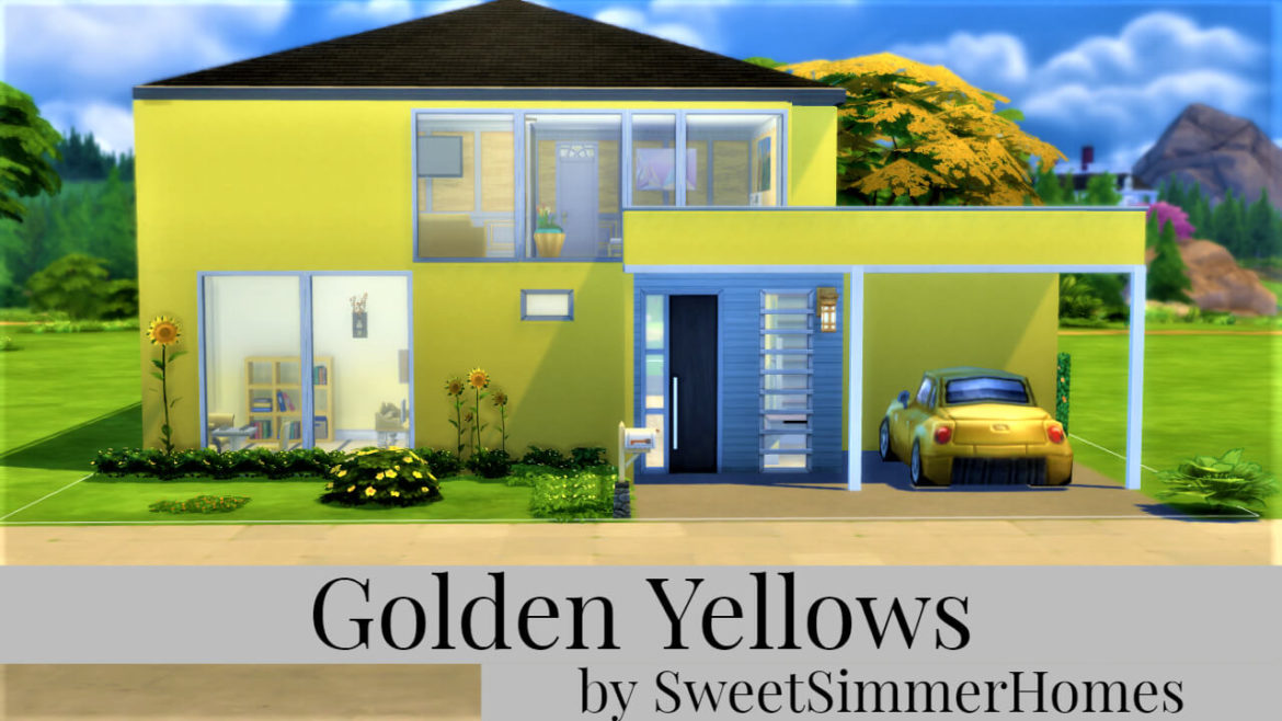 Sims 4 Golden Yellows