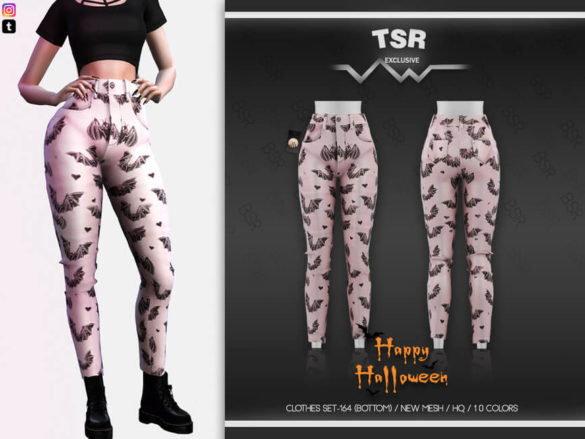 HALLOWEEN CLOTHES SET-164 BOTTOM BD566 by busra-tr