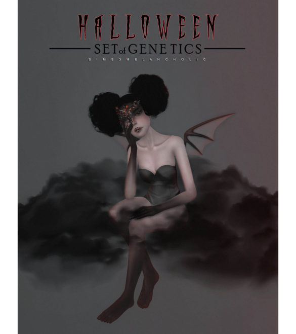 Sims 4 HALLOWEEN genetics
