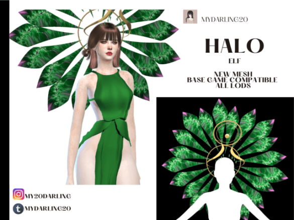 halo elf new mesh base game compatible all lods