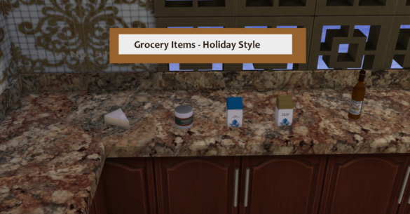 Sims 4 Holiday Baking Ingredients by LB