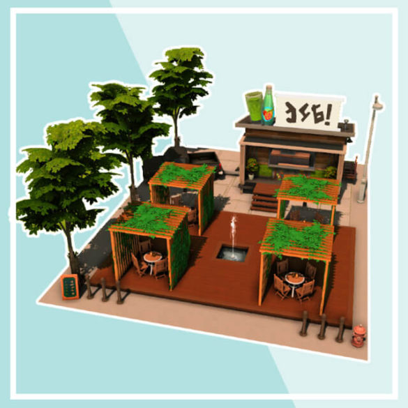 Sims 4 juicehealthy food truck tinyshellonwheels