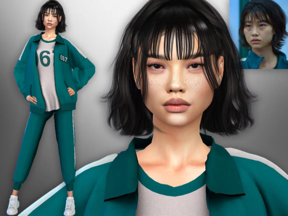 Sims 4 Kang Sae-Byeok Model by divaka45 from TSR
