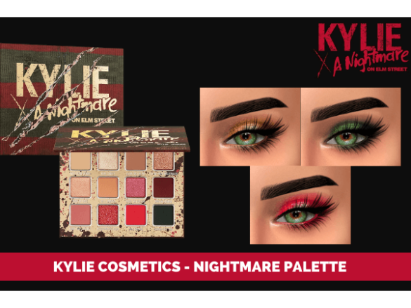 Sims 4 KYLIE COSMETICS – HALLOWEEN PALETTE
