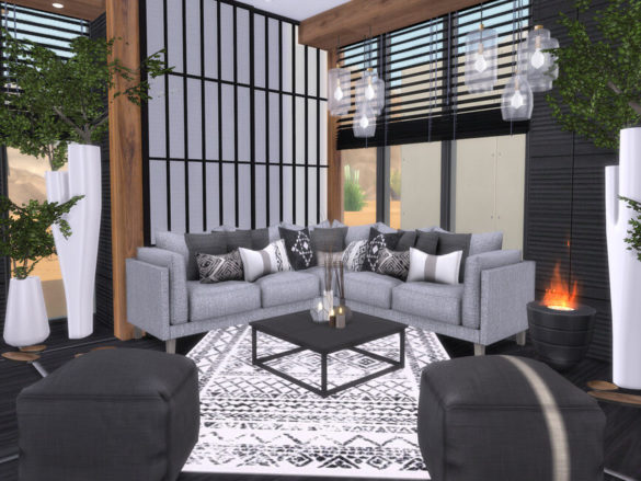 Sims 4 Luna Livingroom by Suzz86