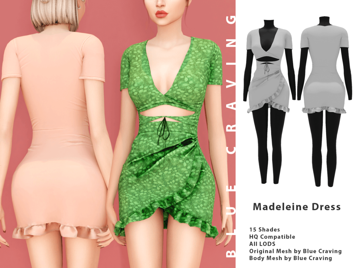 sims 4 madeleine dress