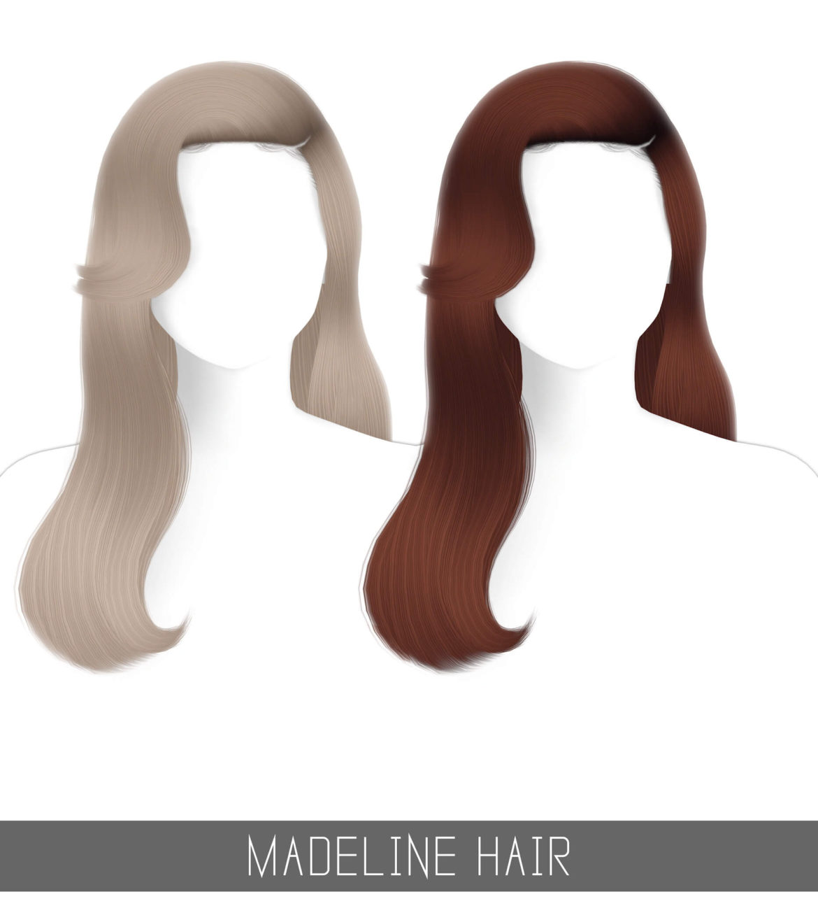 Sims 4 Madeline Hair TK