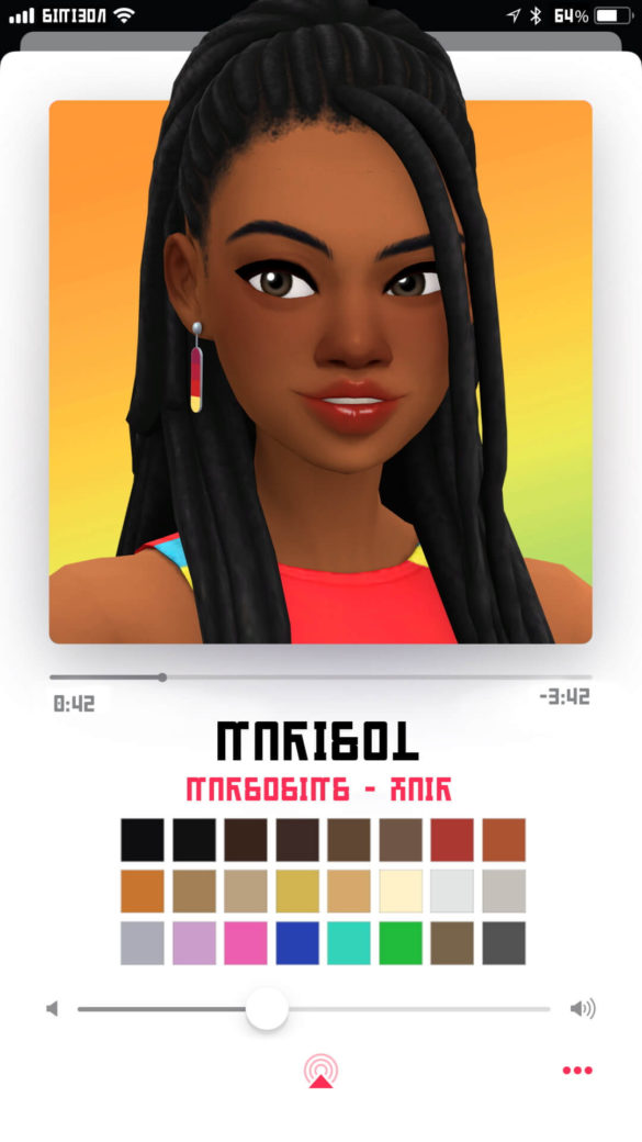 Sims 4 Marisol hair by Marso Sims