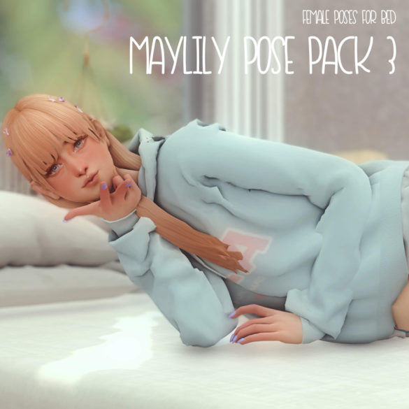 maylily pose pack 3 female pose for bed x 10 all