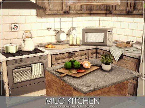 Sims 4 milo kitchen cc