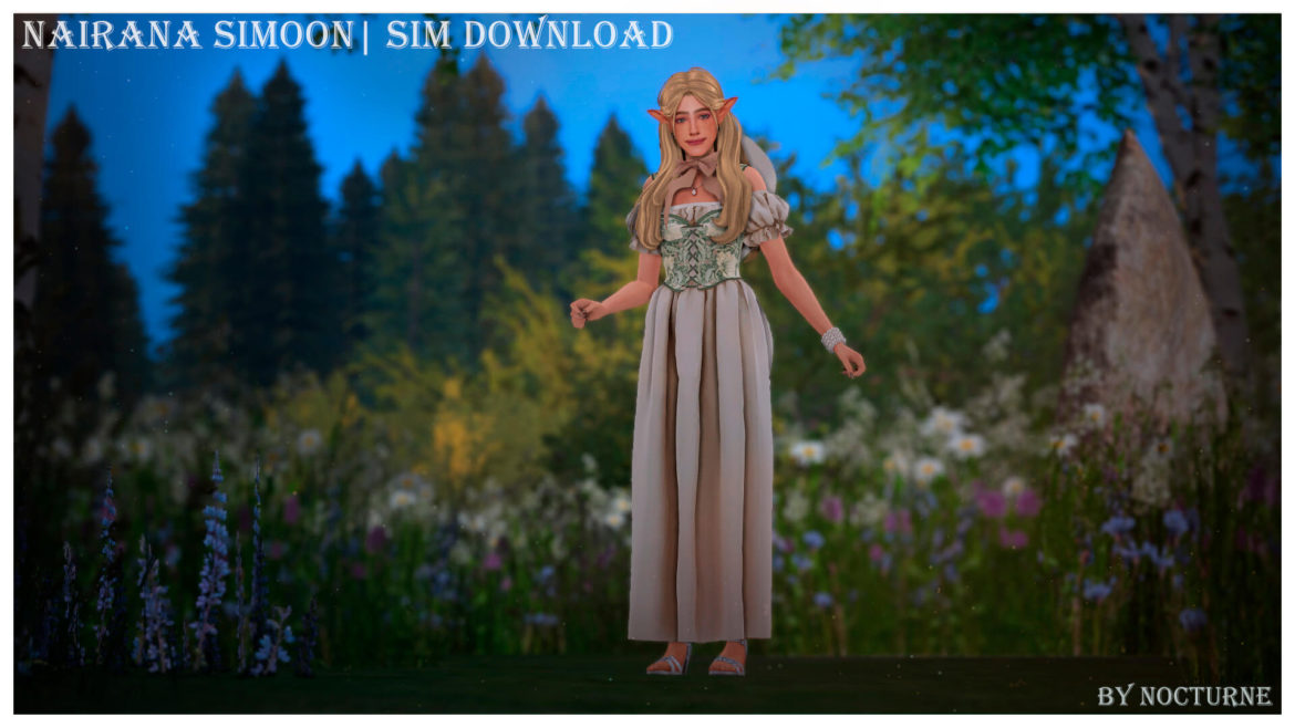 Sims 4 nairana simoon elf download boop tray