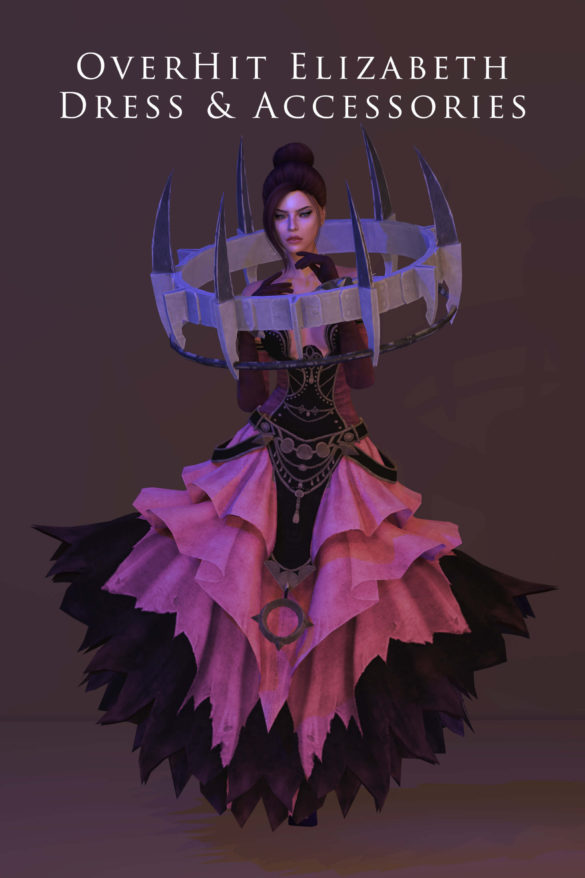 Sims 4 overhit elizabeth set outfit