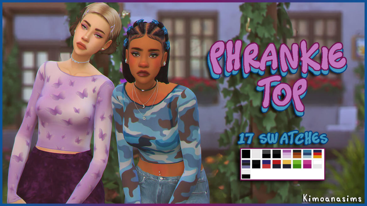 Sims 4 phrankie top