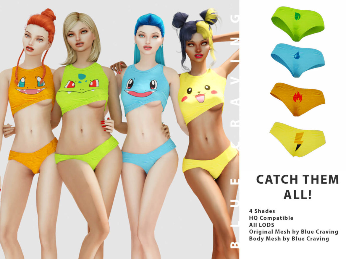 sims 4 pokemon set