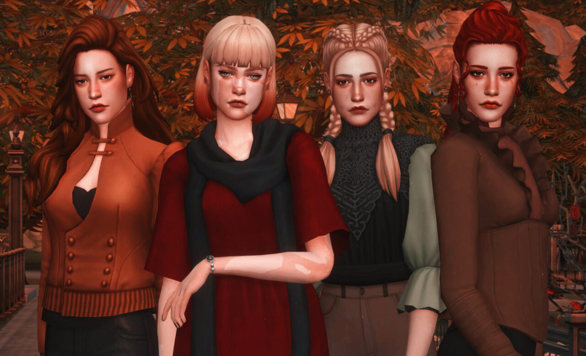 Sims 4 related fairy & witchy aesthetic